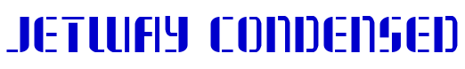 Jetway Condensed 字体
